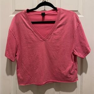 Wild Fable Oversized Crop Top Size Small